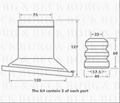 Borg & Beck BPK7105