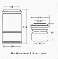 Borg & Beck BPK7117