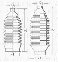 Borg & Beck BSG3079 - Fuelle, dirección