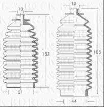 Borg & Beck BSG3150 - Fuelle, dirección