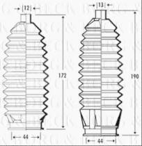 Borg & Beck BSG3311 - Fuelle, dirección