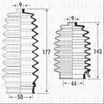 Borg & Beck BSG3313 - Fuelle, dirección