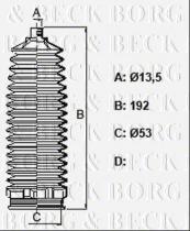 Borg & Beck BSG3399 - Fuelle, dirección