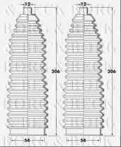 Borg & Beck BSG3404 - Fuelle, dirección