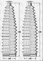 Borg & Beck BSG3413 - Fuelle, dirección