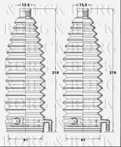 Borg & Beck BSG3423 - Fuelle, dirección