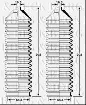 Borg & Beck BSG3429 - Fuelle, dirección
