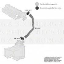 Borg & Beck BTH1002 - Tubo flexible de aire de sobrealimentación