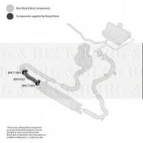 Borg & Beck BTH1032 - Tubo flexible de aire de sobrealimentación