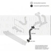 Borg & Beck BTH1045 - Tubo flexible de aire de sobrealimentación