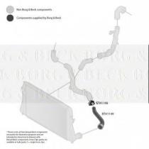 Borg & Beck BTH1149 - Tubo flexible de aire de sobrealimentación