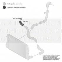 Borg & Beck BTH1152 - Tubo flexible de aire de sobrealimentación