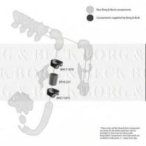 Borg & Beck BTH1257 - Tubo flexible de aire de sobrealimentación