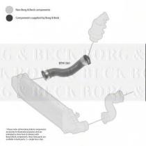 Borg & Beck BTH1361 - Tubo flexible de aire de sobrealimentación