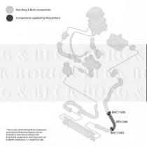 Borg & Beck BTH1396 - Tubo flexible de aire de sobrealimentación