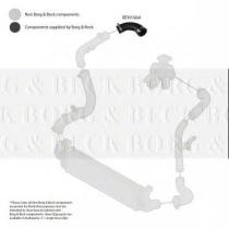 Borg & Beck BTH1564 - Tubo flexible de aire de sobrealimentación