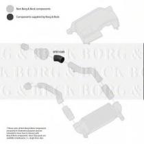 Borg & Beck BTH1589 - Tubo flexible de aire de sobrealimentación