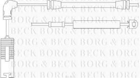 Borg & Beck BWL3019 - Contacto de aviso, desgaste de los frenos