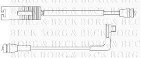 Borg & Beck BWL3032 - Contacto de aviso, desgaste de los frenos