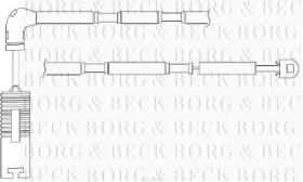 Borg & Beck BWL3036 - Contacto de aviso, desgaste de los frenos