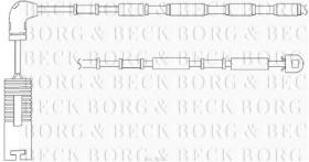 Borg & Beck BWL3048 - Contacto de aviso, desgaste de los frenos