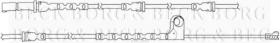 Borg & Beck BWL3066 - Contacto de aviso, desgaste de los frenos