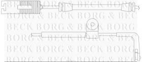 Borg & Beck BWL3071 - Contacto de aviso, desgaste de los frenos