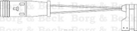 Borg & Beck BWL3076 - Contacto de aviso, desgaste de los frenos