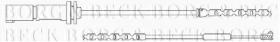 Borg & Beck BWL3091 - Contacto de aviso, desgaste de los frenos