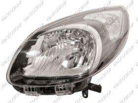 REF: RN9214804 - OPTICA IZQUIERDA H4 ELECTRICA-SIN MOTOR-NEGRA