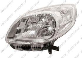 REF: RN9214814 - OPTICA IZQUIERDA H4 ELECTRICA-SIN MOTOR-CROMADA