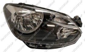 REF: VG2014823 - OPTICA DERECHA H4 ELECTRICA-SIN MOTOR-NEGRA-CON BORDE NEGRO