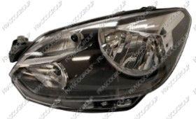 REF: VG2014824 - OPTICA IZQUIERDA H4 ELECTRICA-SIN MOTOR-NEGRA-CON BORDE NEGR