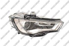 REF: AD3234923 - OPTICA DERECHA XENON D3S/LED ELECTRICA-CON MOTOR-NEGRA