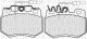 Borg & Beck BBP1073 - Juego de pastillas de freno