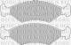 Borg & Beck BBP1509 - Juego de pastillas de freno