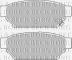 Borg & Beck BBP1543 - Juego de pastillas de freno
