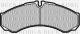 Borg & Beck BBP1554 - Juego de pastillas de freno
