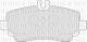 Borg & Beck BBP1752 - Juego de pastillas de freno