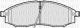 Borg & Beck BBP1882 - Juego de pastillas de freno