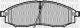 Borg & Beck BBP1882 - Juego de pastillas de freno