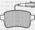 Borg & Beck BBP2240 - Juego de pastillas de freno