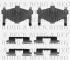 Borg & Beck BBK1060 - Kit de accesorios, pastillas de frenos