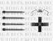 Borg & Beck BBK1200 - Kit de accesorios, pastillas de frenos