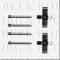 Borg & Beck BBK1552 - Kit de accesorios, pastillas de frenos