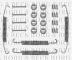 Borg & Beck BBK6017 - Kit de accesorios, pastillas de frenos