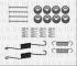 Borg & Beck BBK6332 - Kit de accesorios, pastillas de frenos