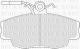 Borg & Beck BBP1062 - Juego de pastillas de freno