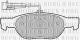 Borg & Beck BBP1557 - Juego de pastillas de freno