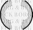 Borg & Beck BBS6114 - Juego de zapatas de frenos
